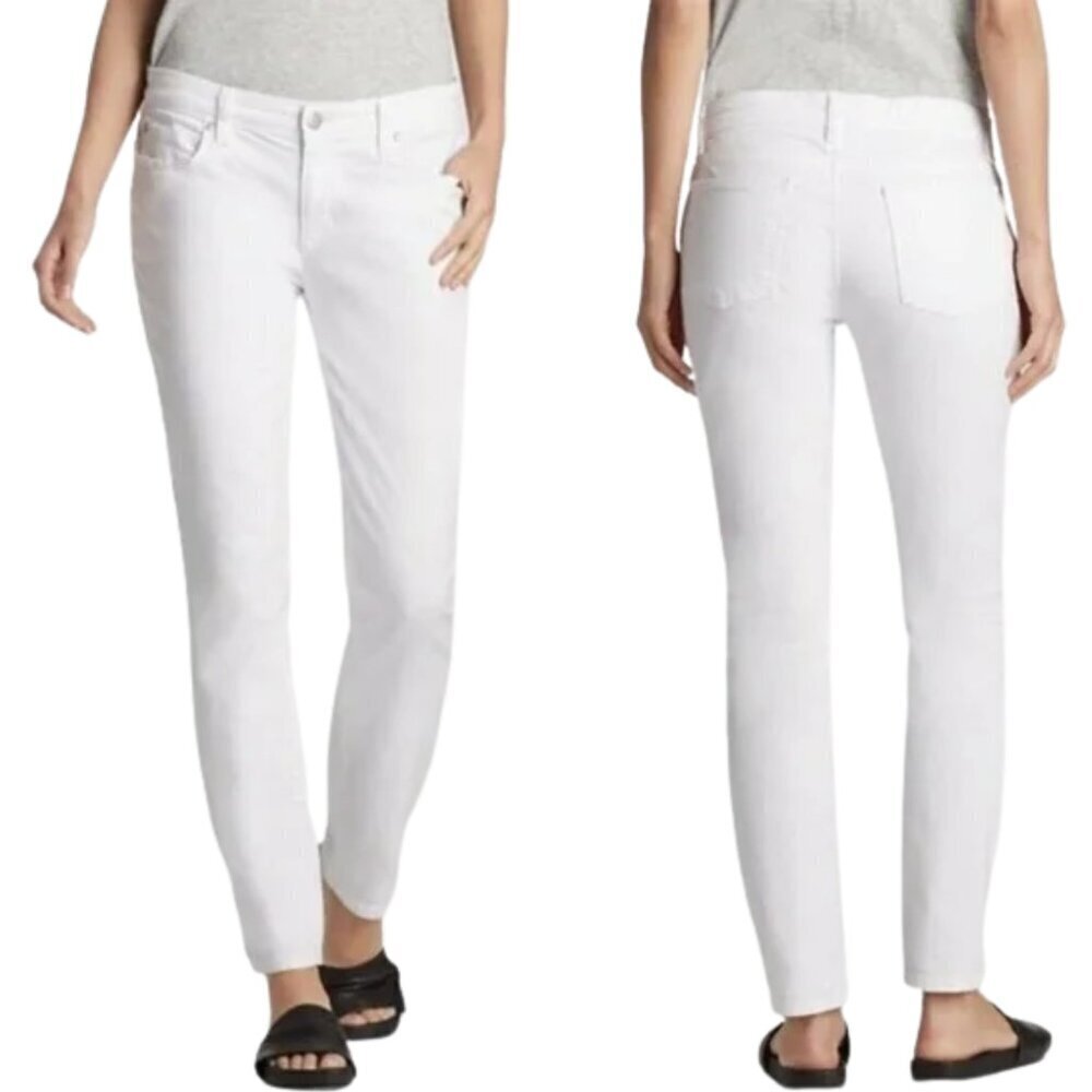 NWT Eileen Fisher Organic Cotton Slim Ankle Stretch Denim Jeans